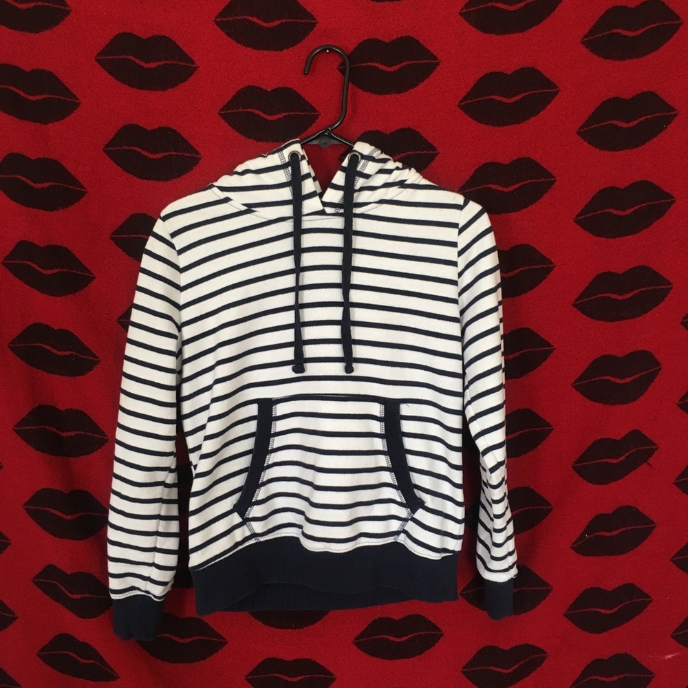 Striped hoodie